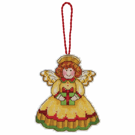 Counted Cross Stitch Ornament Kit - Angel