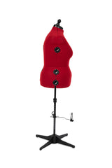 Adjustoform * made in the UK * Diana Dress Form (Cherry Red) available in 5 sizes with 12 adjusters