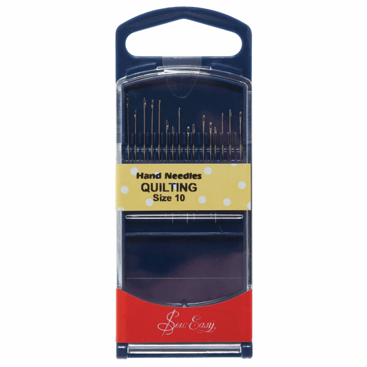 Sew Easy Gold Eye Hand Quilting Needles - Size 10 (Pack of 16)