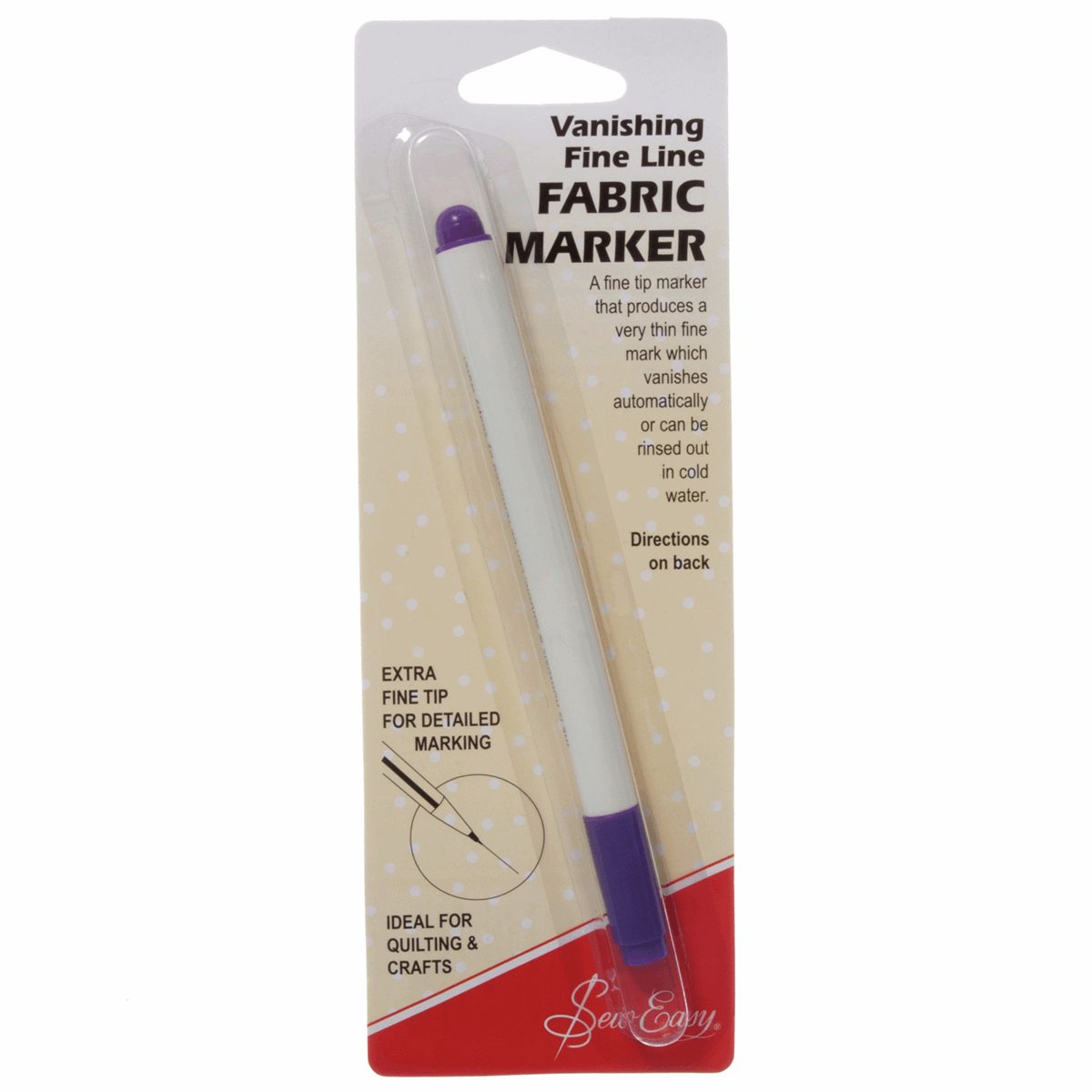 Vanishing Fabric Marker Pen