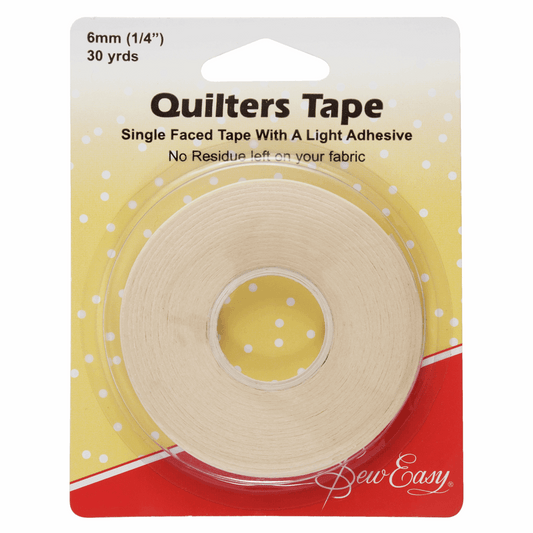 Sew Easy Quilters Tape - 27m x 6mm