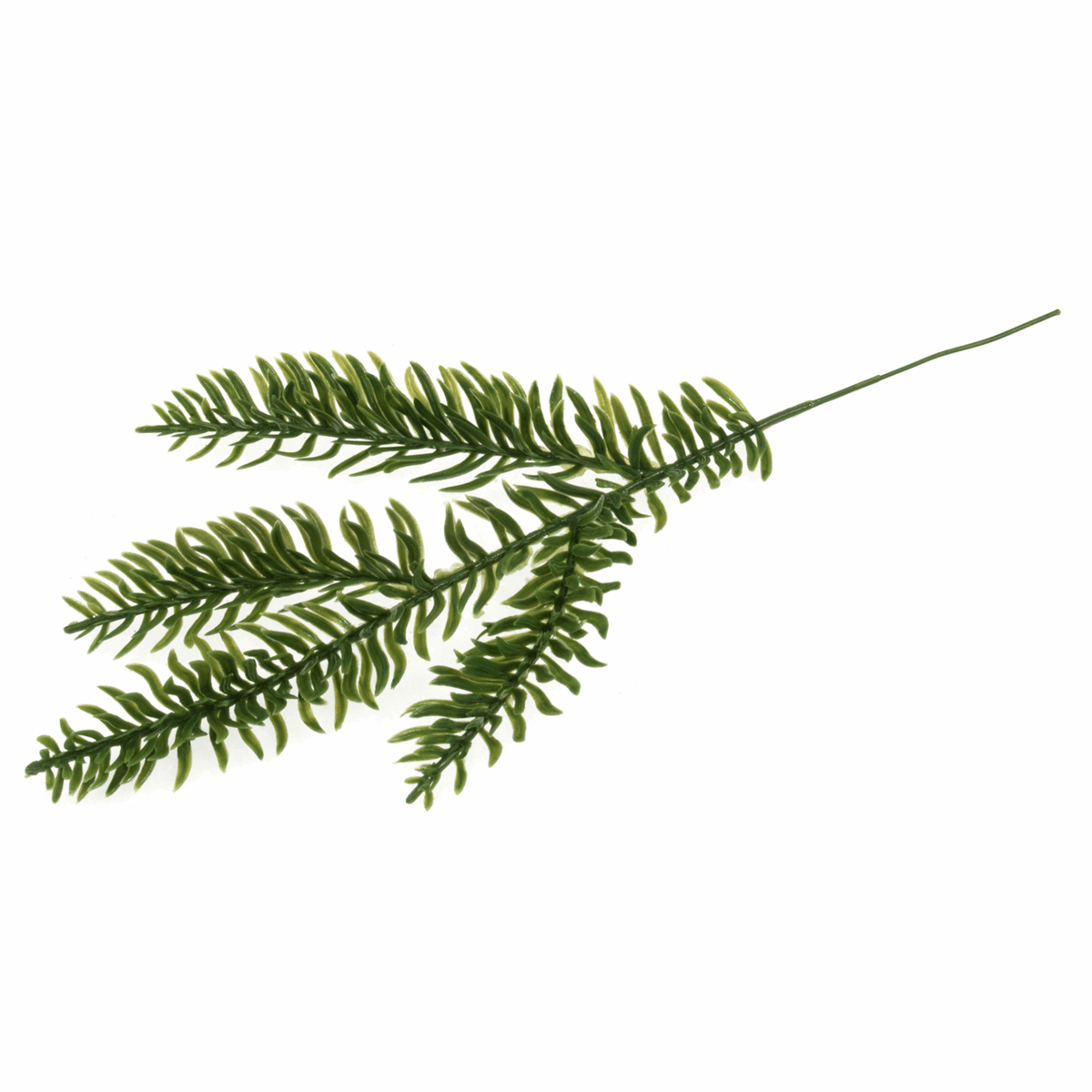 Artificial Pine Leaf Branch - 25cm (Single Stem)