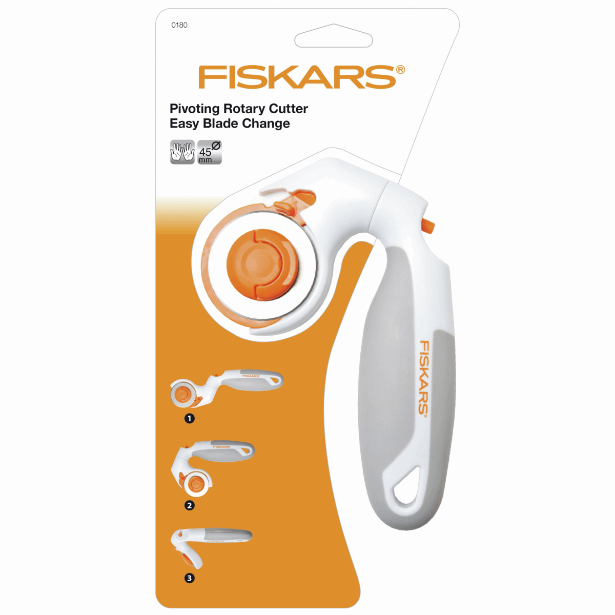 Fiskars 45 mm Easy Change Trigger Rotary Cutter by Fiskars