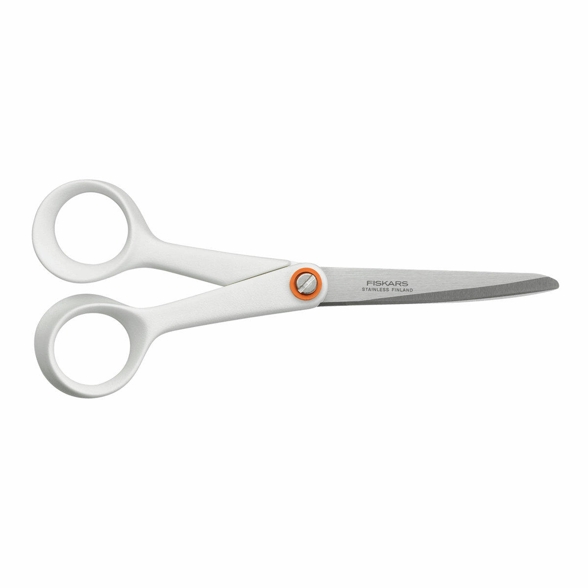 Fiskars General Purpose: Functional Form Scissors - White: 17cm/6.7in
