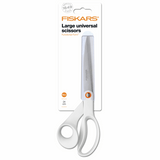 Fiskars Scissors for Thick and Multiple Layers of Fabric - White: 24cm/9.5in