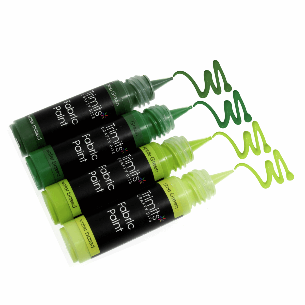 Trimits Fabric Paint Pen 20ml - Apple Green