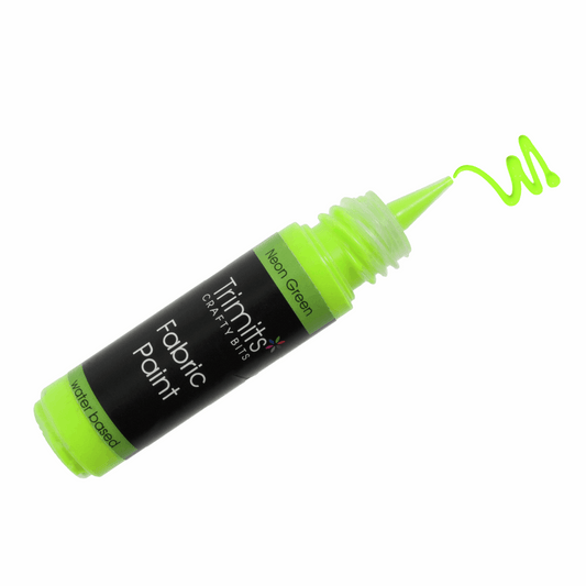 Trimits Fabric Paint Pen 20ml - Neon Green