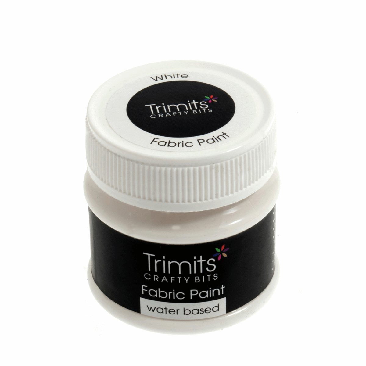 Trimits Fabric Paint Pot 50ml - White