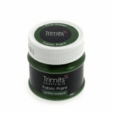 Trimits Fabric Paint Pot 50ml - Pine Green