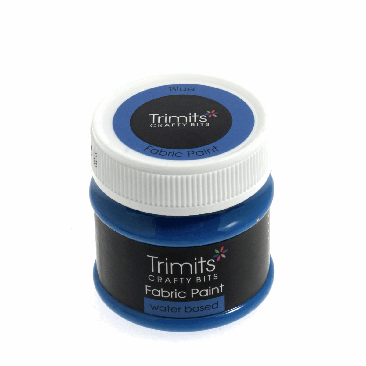 Trimits Fabric Paint Pot 50ml - Blue