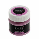 Trimits Fabric Paint Pot 50ml - Raspberry