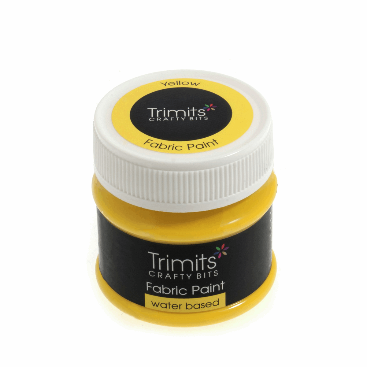 Trimits Fabric Paint Pot 50ml - Yellow