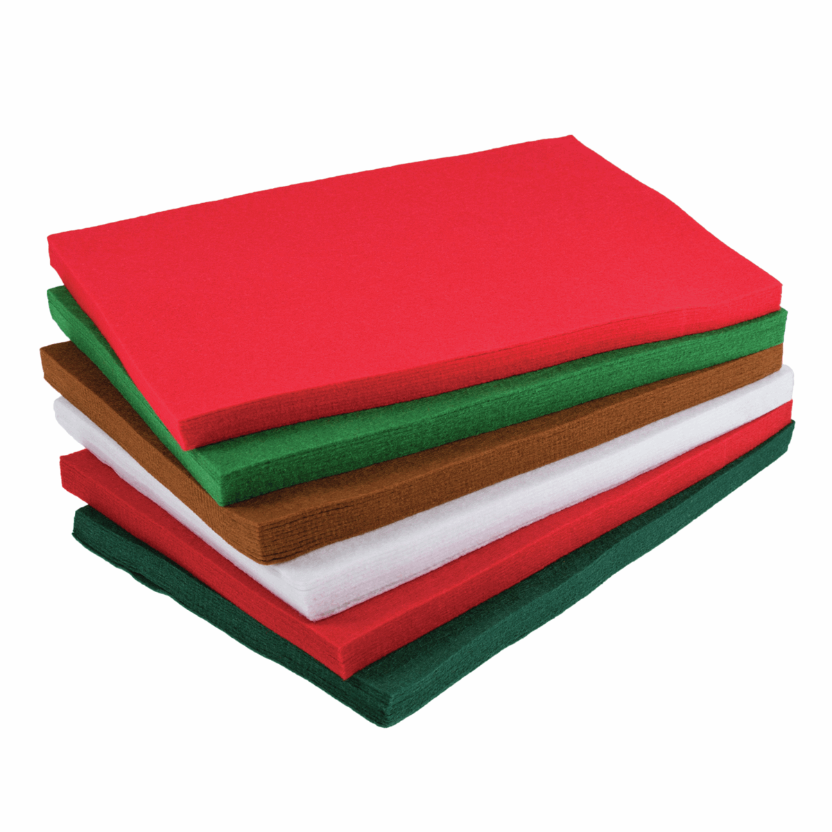 Trimits Assorted Felt Squares 20cm x 30cm (Pack of 60)