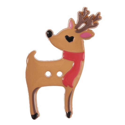 Trimits Reindeer Christmas Buttons (Pack of 30)
