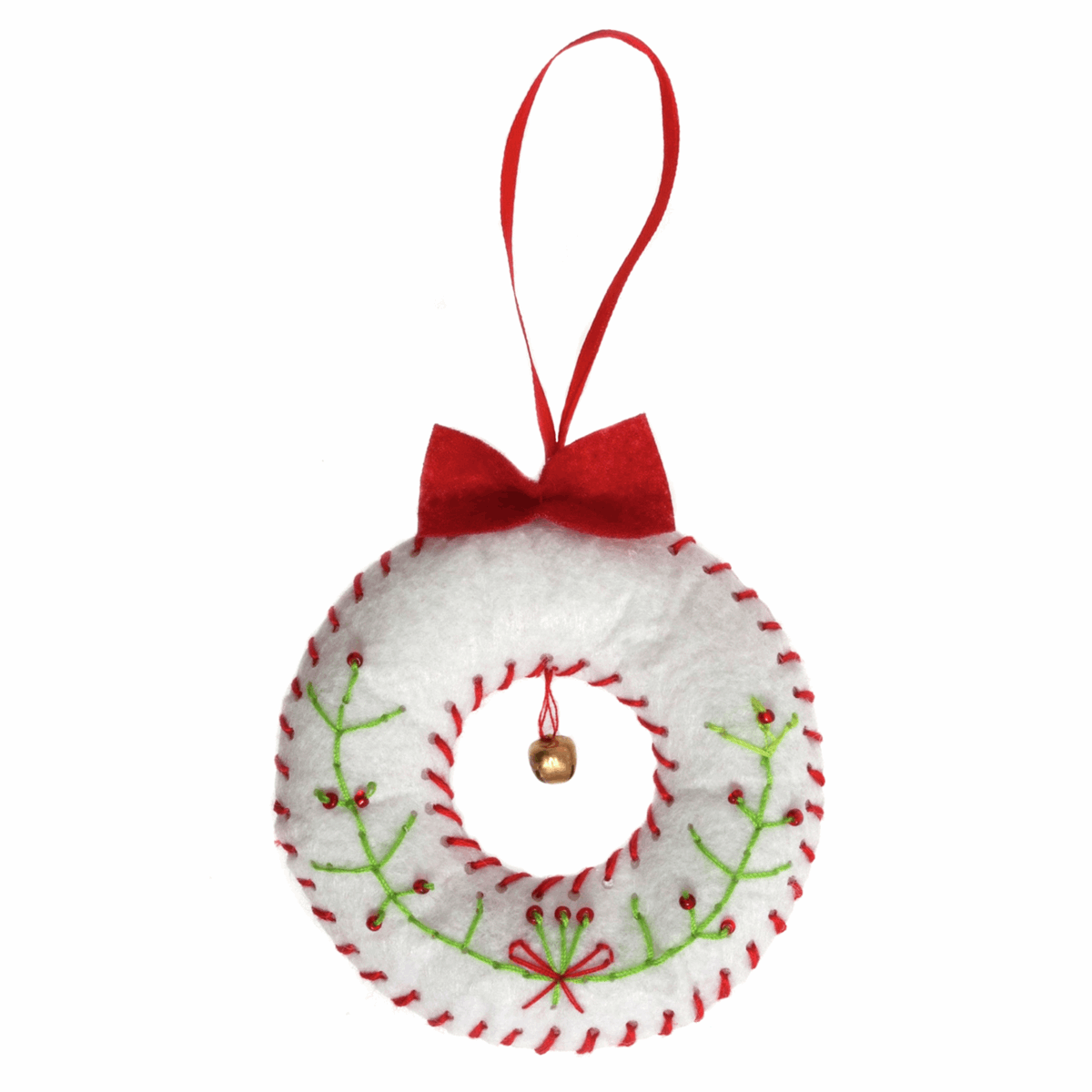 Trimits Felt Decoration Kit - Christmas Wreath
