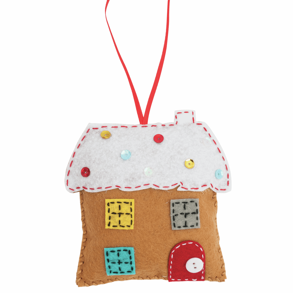 Trimits Felt Decoration Kit - Christmas Gingerbread House