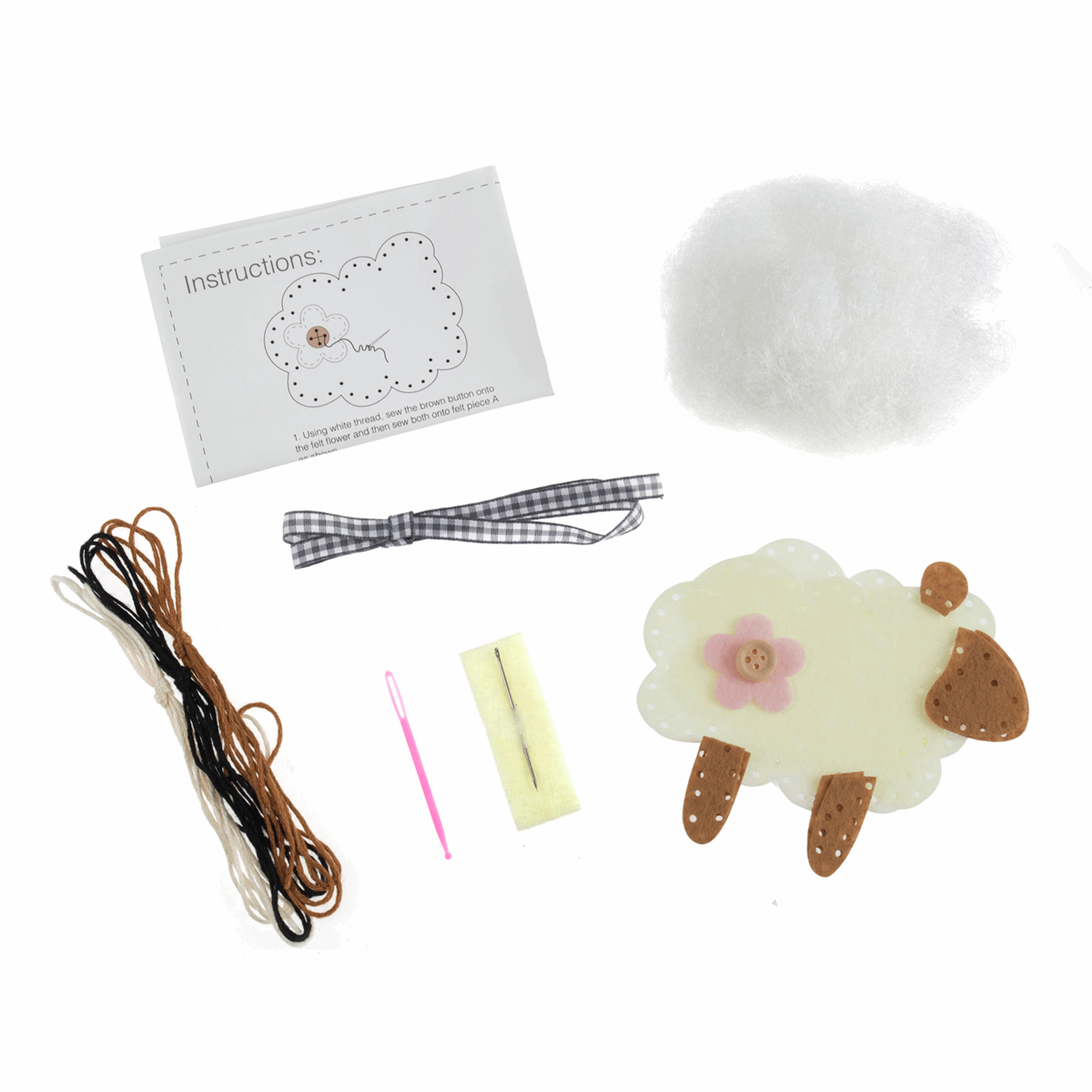 Felt Decoration Kit : Sheep