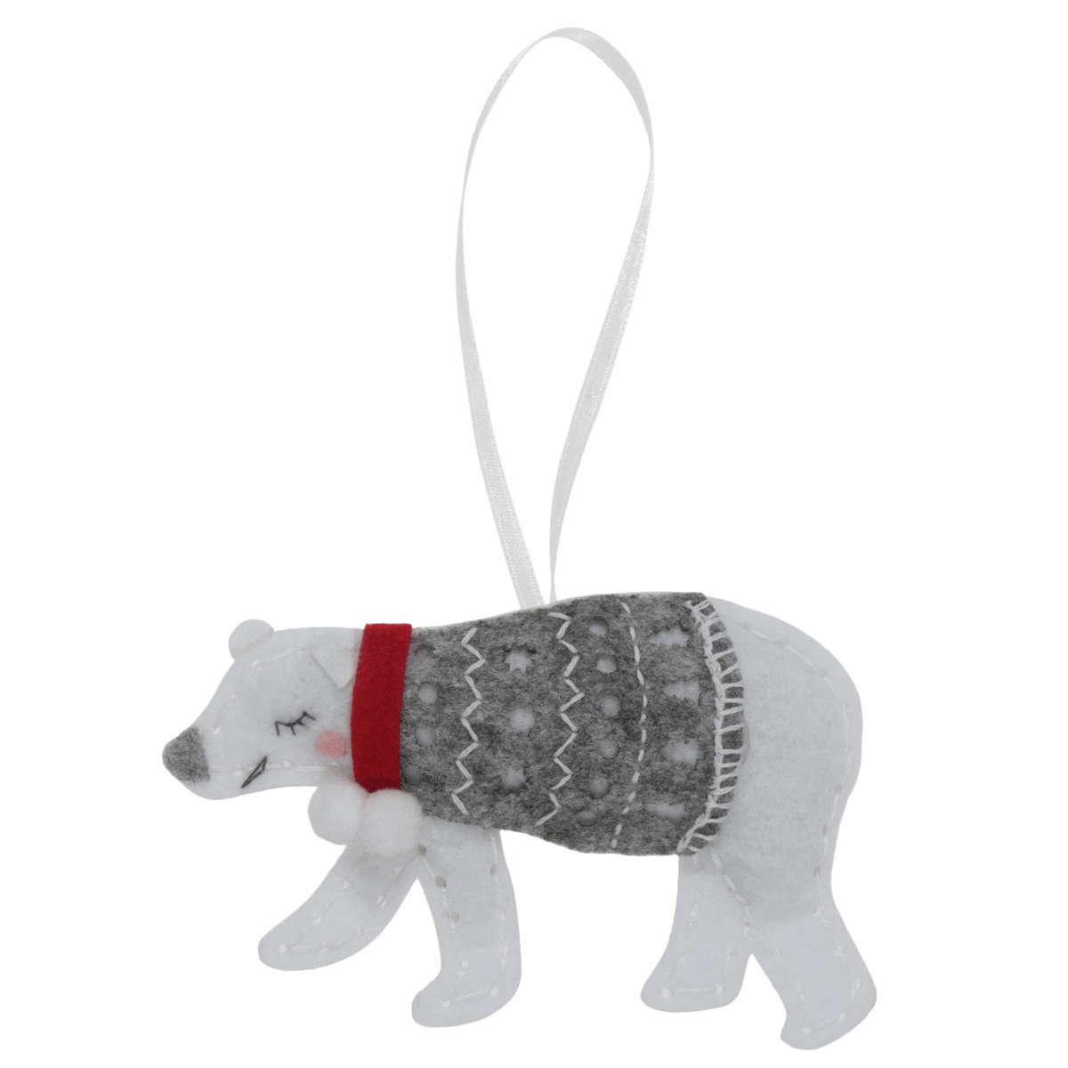Felt Decoration Kit: Christmas: Polar Bear