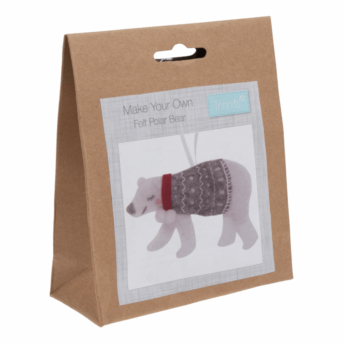 Felt Decoration Kit: Christmas: Polar Bear