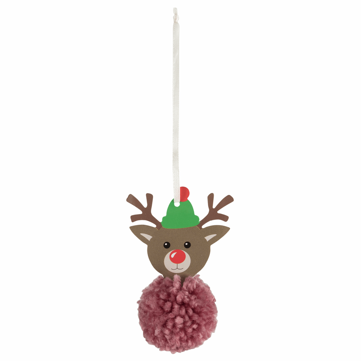 Pom Pom Decoration Kit - Reindeer