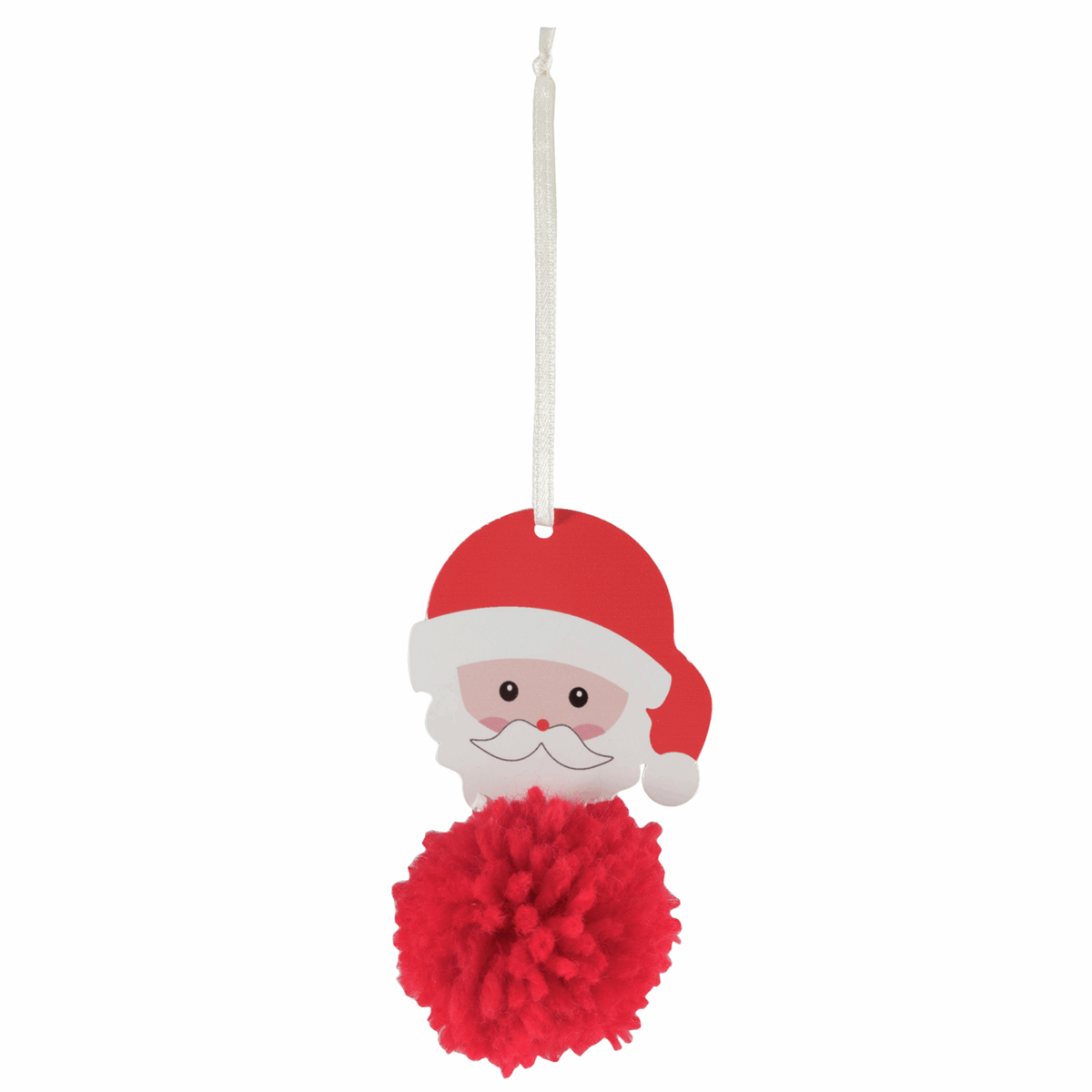 Pom Pom Decoration Kit - Santa