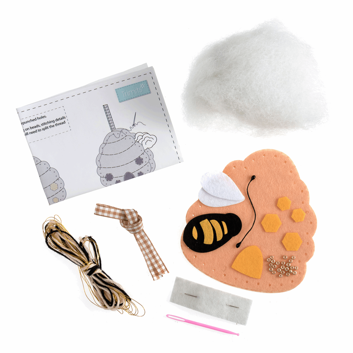 Felt Decoration Kit: Bee Hive