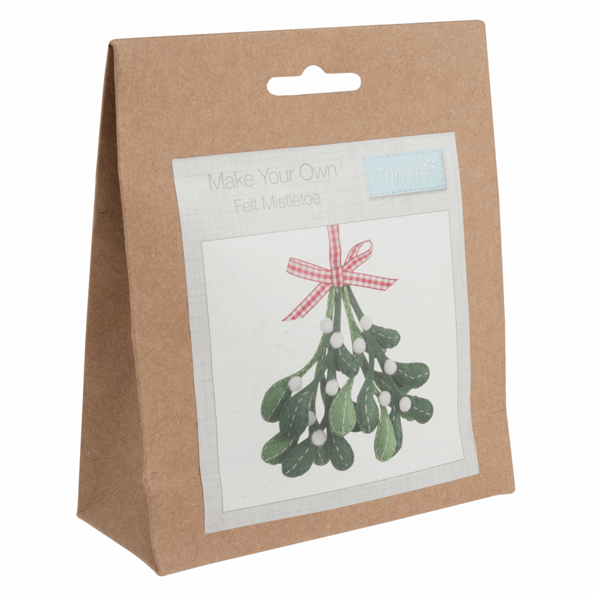 Trimits Felt Decoration Kit - Christmas Mistletoe