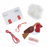 Trimits Felt Decoration Kit - Christmas Robin