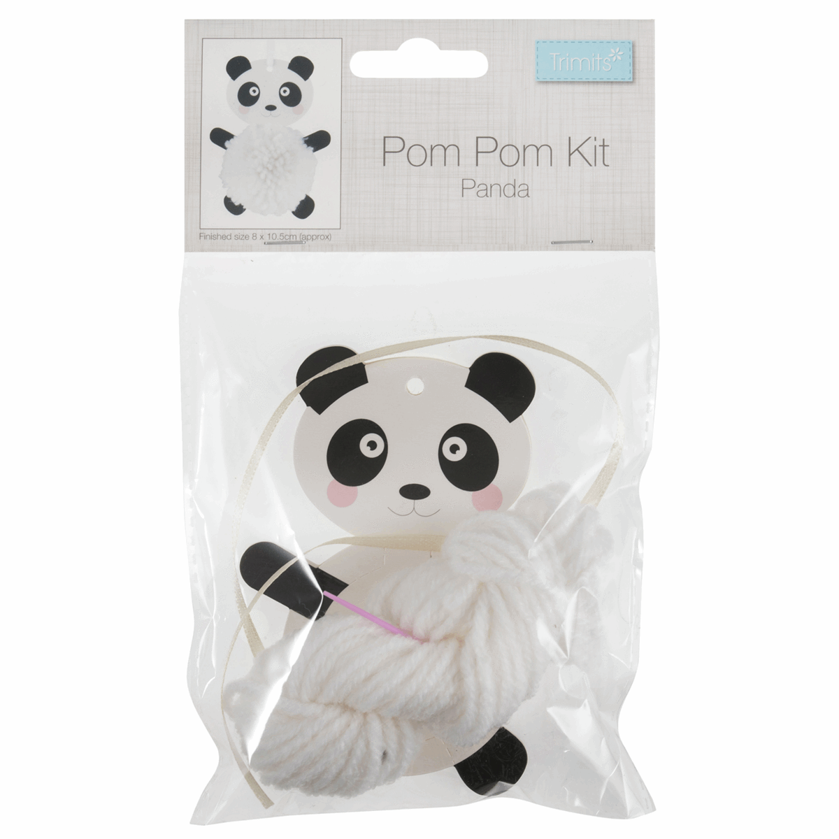 Trimits Pom Pom Decoration Kit - Panda