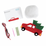 Trimits Felt Decoration Kit - Christmas Tree Truck