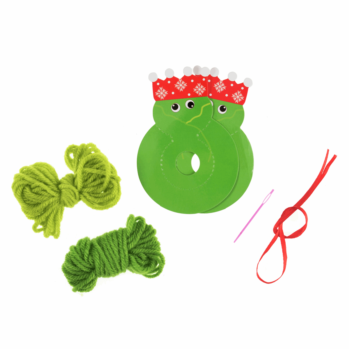 Trimits Christmas Sprout Pom Pom Decoration Kit