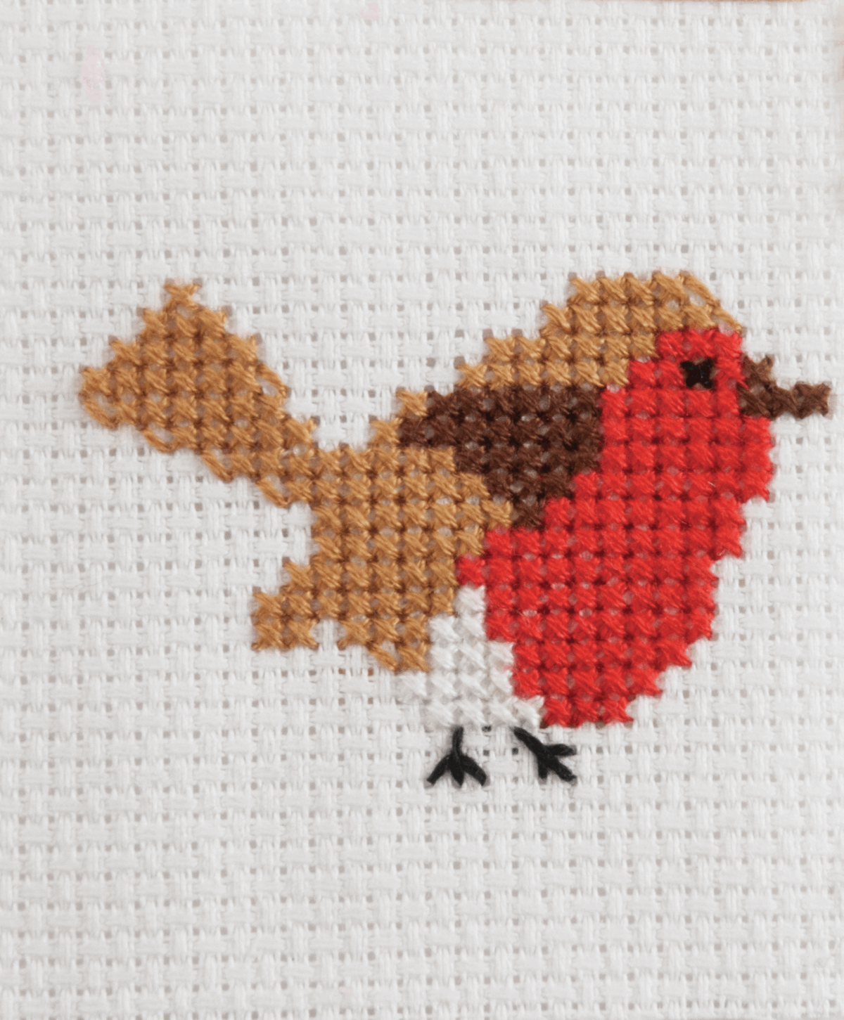 Trimits Cross Stitch Greeting Card Kit - Robin