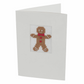 Trimits Cross Stitch Greeting Card Kit - Gingerbread Man