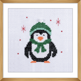 Trimits Mini Counted Cross Stitch Kit - Christmas Penguin