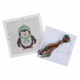 Trimits Mini Counted Cross Stitch Kit - Christmas Penguin