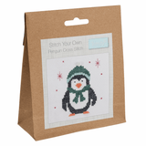 Trimits Mini Counted Cross Stitch Kit - Christmas Penguin