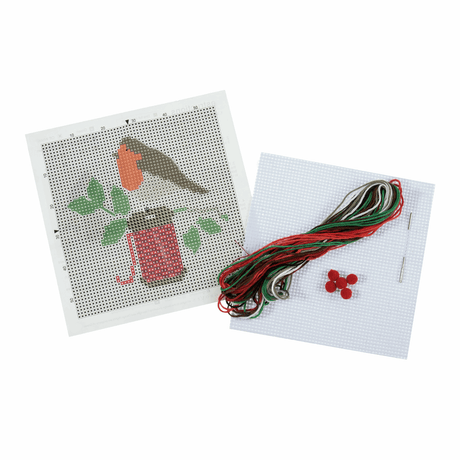 Trimits Counted Cross Stitch Kit - Robin