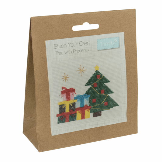 Trimits Counted Cross Stitch Kit - Christmas Presents