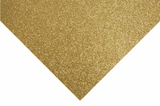 Trimits Glitter Felt Sheets - Gold 30 x 23cm (Pack of 10)