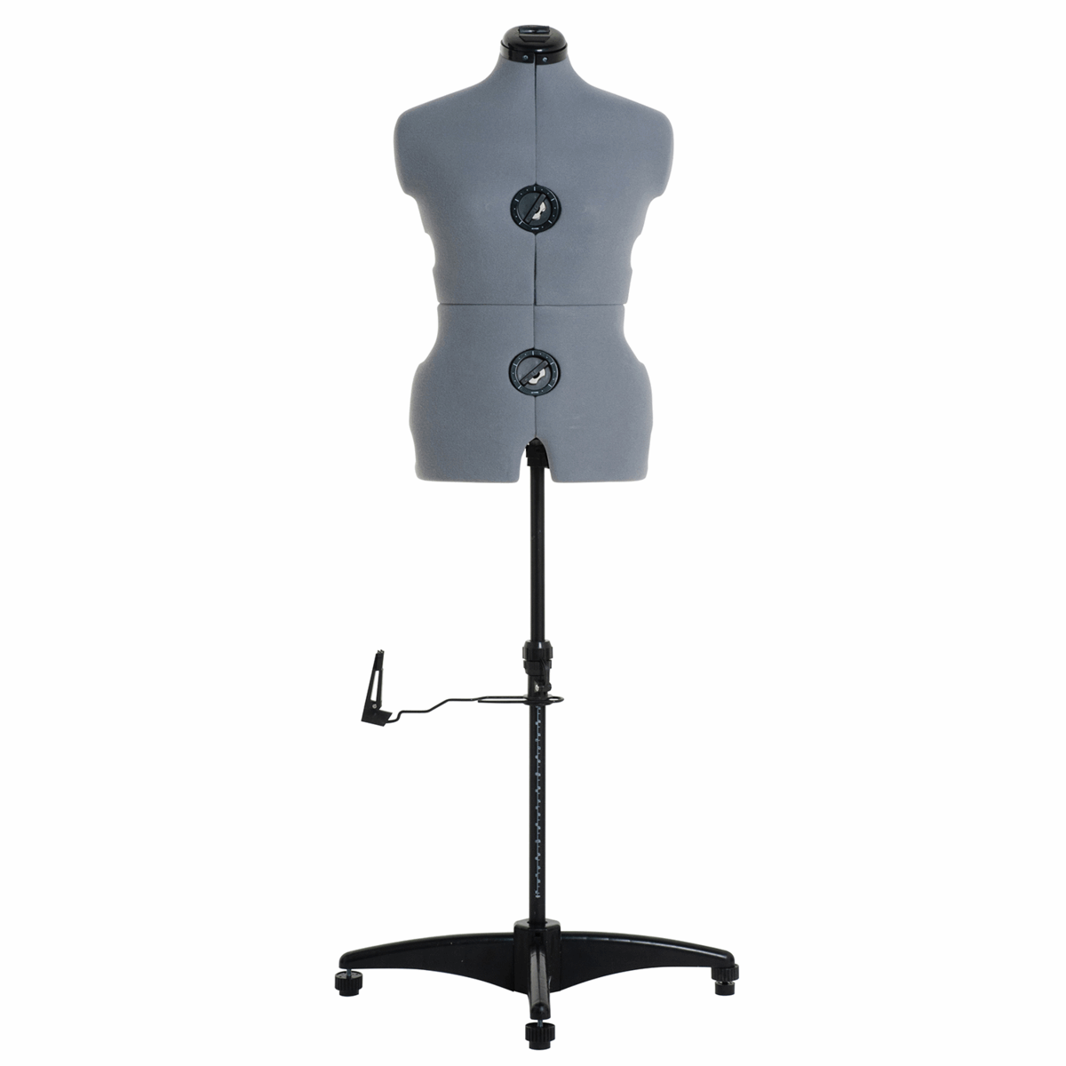 Milward Adjustable Dress Form (Grey) Deluxe with Hem Marker: Medium  - Dress size: 12-22 (Tailors Dummy / Mannequin) * Free upgrade to the Adjustoform Tailormaid at no extra cost