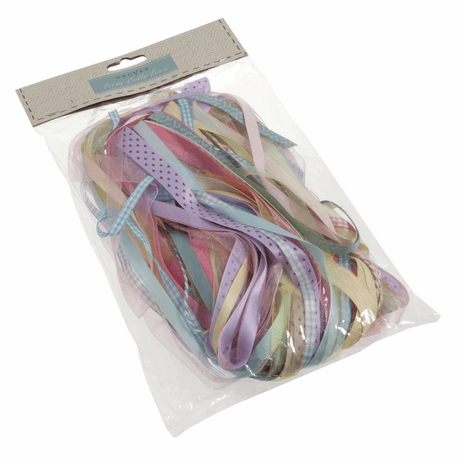 Trimits Mixed Bag of Pastel Ribbon - 50m