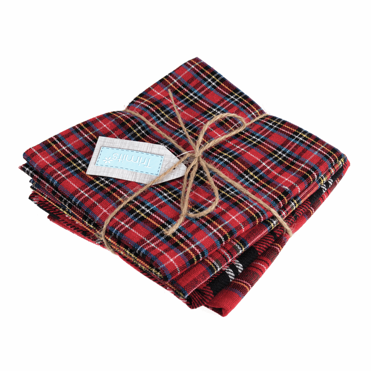 Fat Quarter Pack - Tartan (4 Pieces)