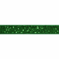 Green Glitter Velvet Ribbon - 20m x 10mm