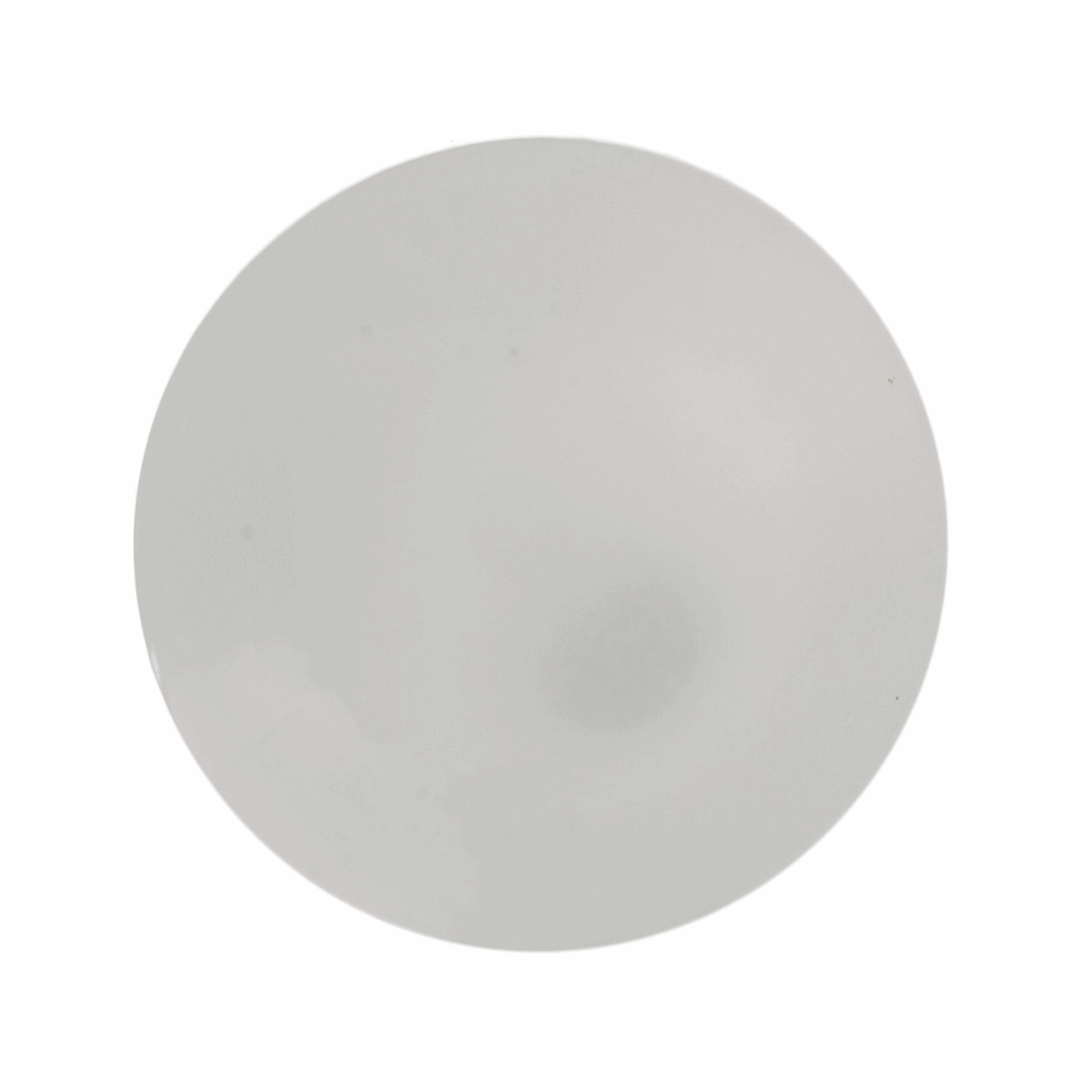 Hemline Round White Button - 11.25mm (Pack of 6)