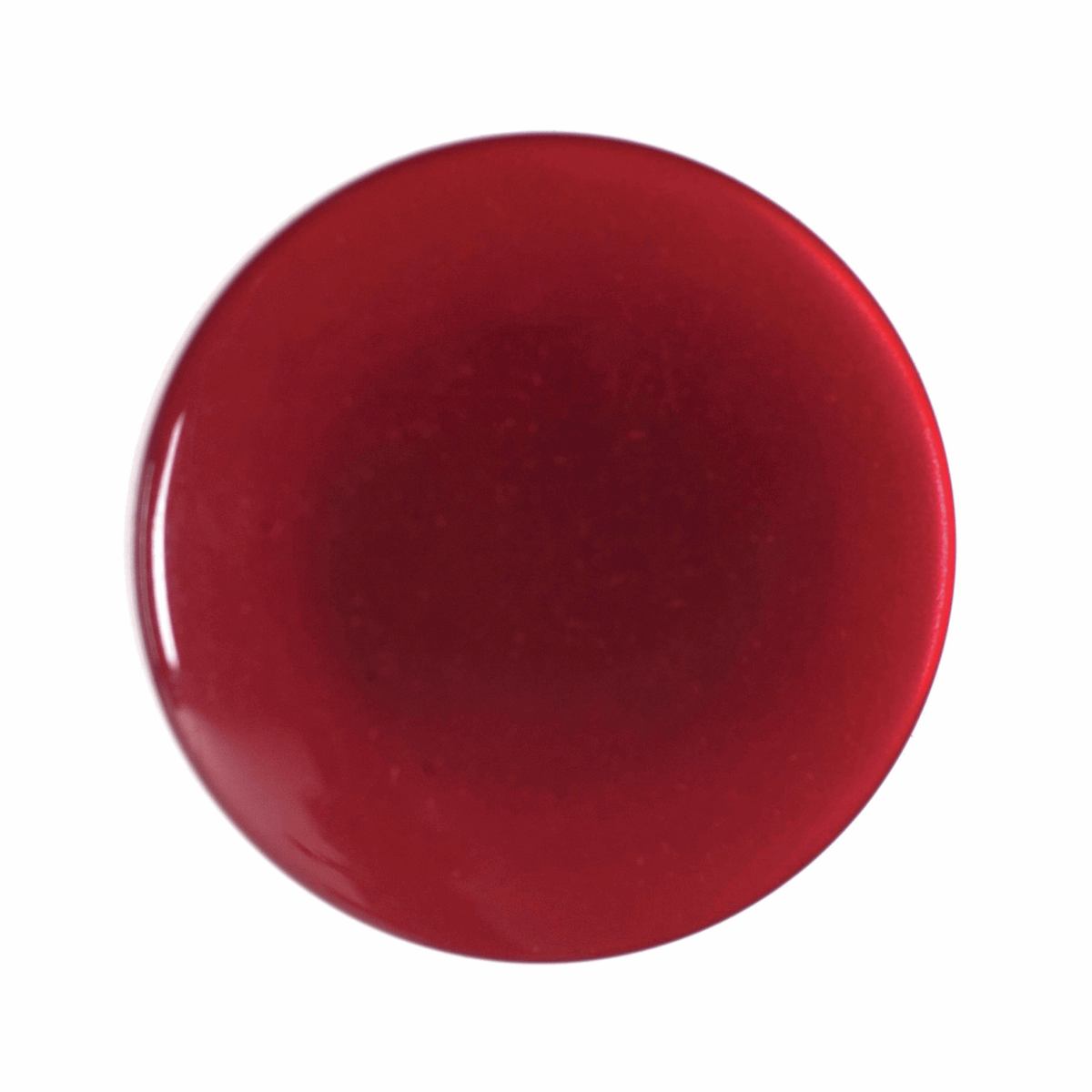 Hemline Shiny Red Button - 11.25mm (Pack of 8)