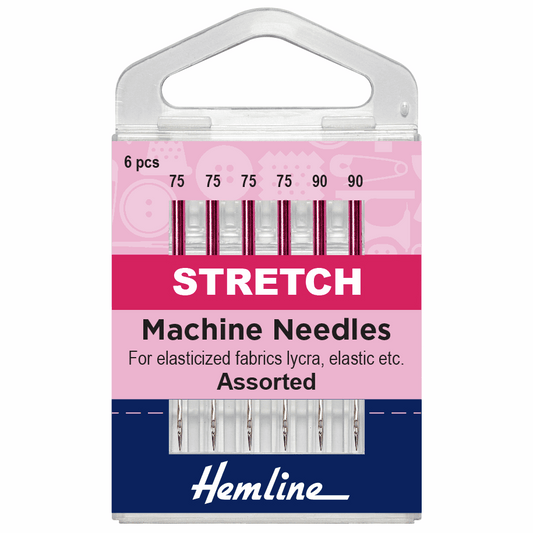 Stretch Sewing Machine Needles - Assorted 6 pack