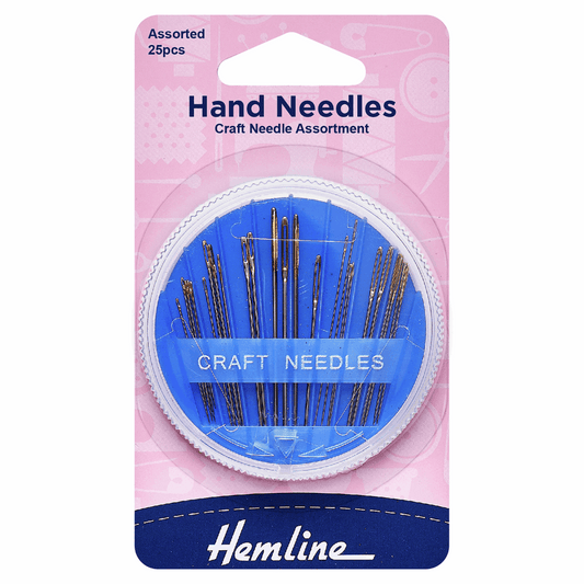 Assorted Craft Hand Sewing Needles x 25