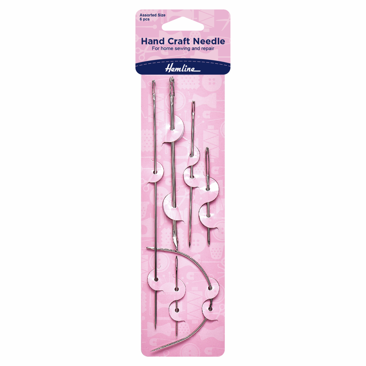 6x Hand Sewing Craft Needle Kit