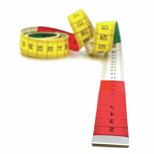 Hemline Coloured Tape Measure - 150cm