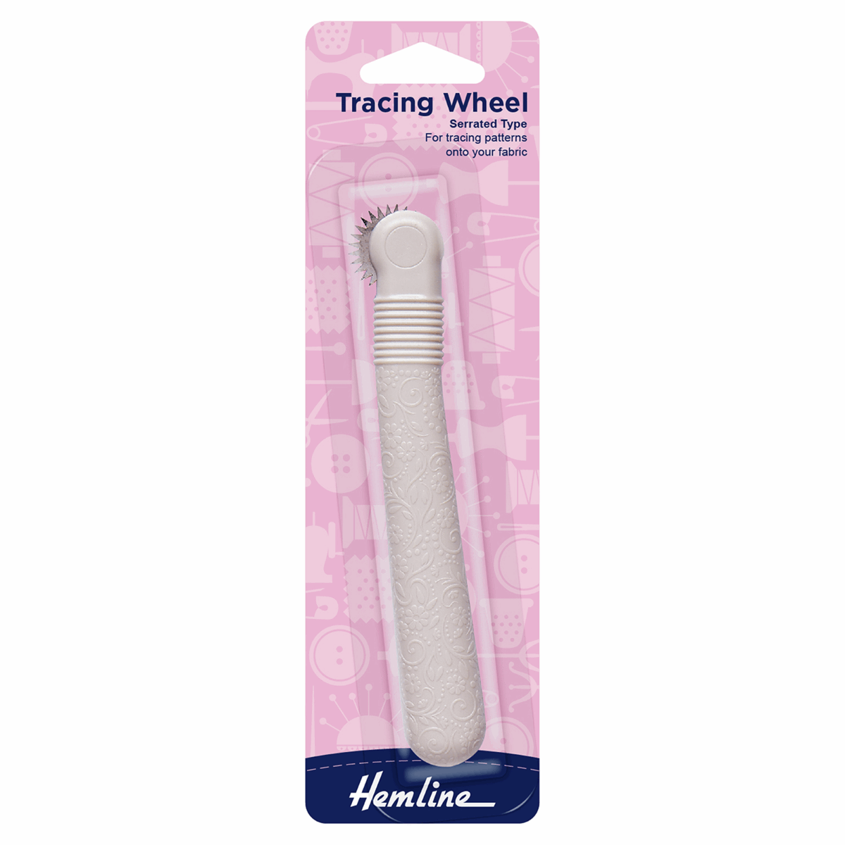 Hemline Tracing Wheel with Serrated Edge